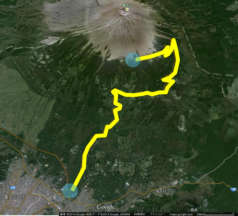 富士五湖観光連盟 2015年「世界遺産 富士山の環境と観光のあり方検討会　報告書」より