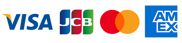 VISA･JCB･AMEX･MASTER