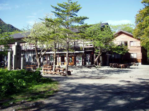 上高地 明神館宿泊パック 穂高の神域 神降地 明神の一軒宿 バスツアーのアップオン