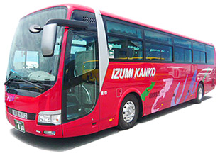 運行:泉観光バス 車両のイメージ