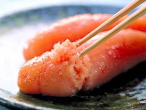 出来立ての新鮮な明太切れ子の試食は貴重な体験!炊きたての白ごはん欲し~♪