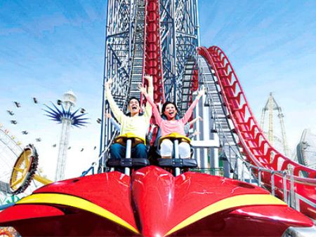 京都発 ナガシマスパーランド乗物のり放題券付日帰りプラン