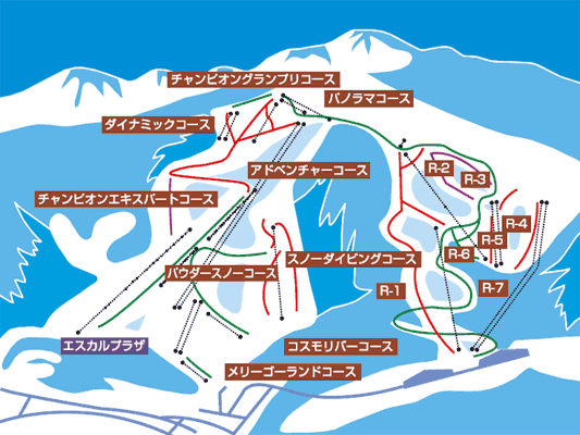 白馬五竜＆47スキー場