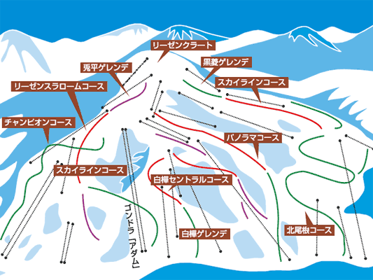 白馬八方尾根スキー場