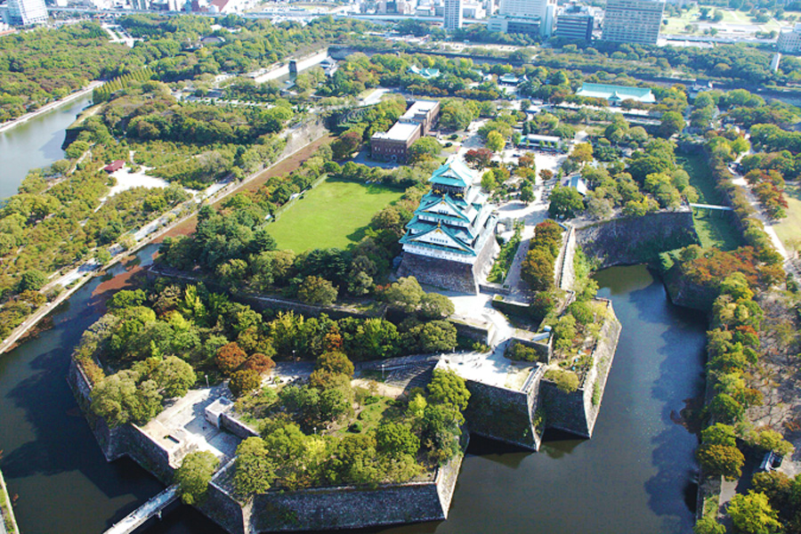 大阪城公園 大阪の中央に位置する広大な都市公園 大阪観光スポット情報 バスツアーのアップオン