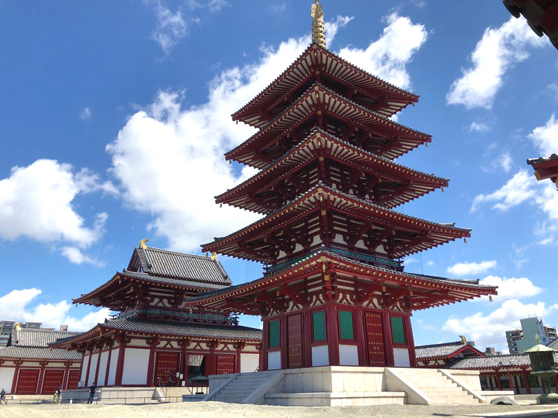 和宗総本山 四天王寺 聖徳太子が建立したと伝わる、日本初の本格的な